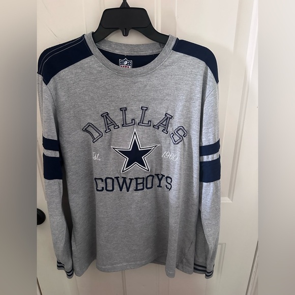 Vintage Dallas Cowboys Long Sleeved T shirt - Large Unisex - Picture 4 of 8